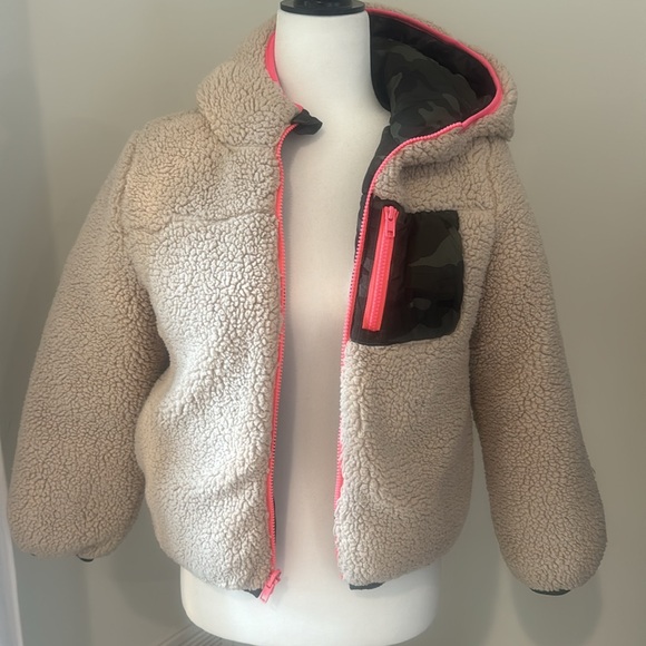 Gap kids reversible Teddy coat - Picture 2 of 4